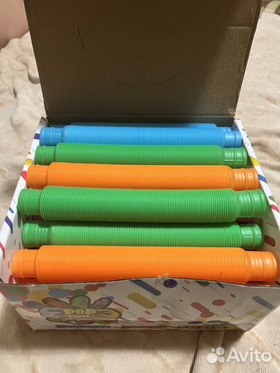 Трубочки поп ит антистресс pop it