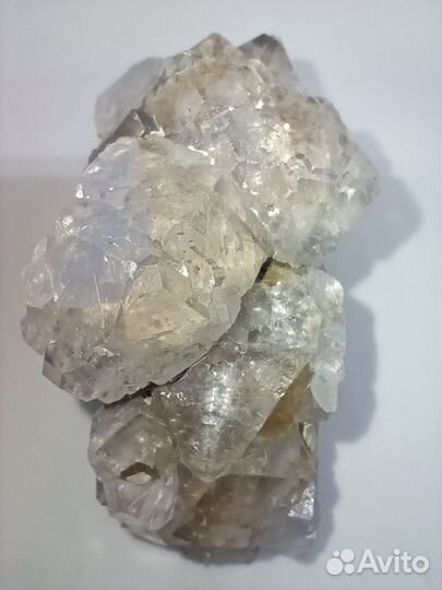 Красивая друза Оптический флюорит