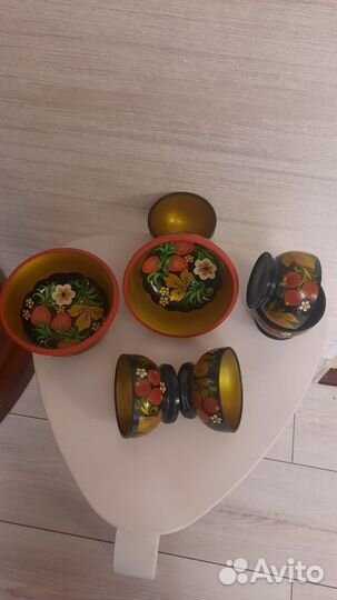 Сервис из хохломы