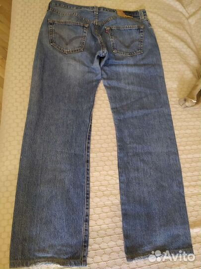 Мужские джинсы levis 501 w32/30