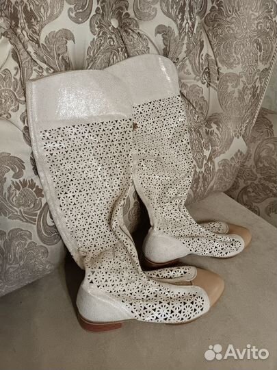 Сапоги женские натуральная кожа 40 размер