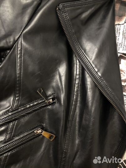 Куртка кожаная женская