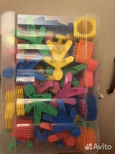 Конструктор пластиковый резиновый