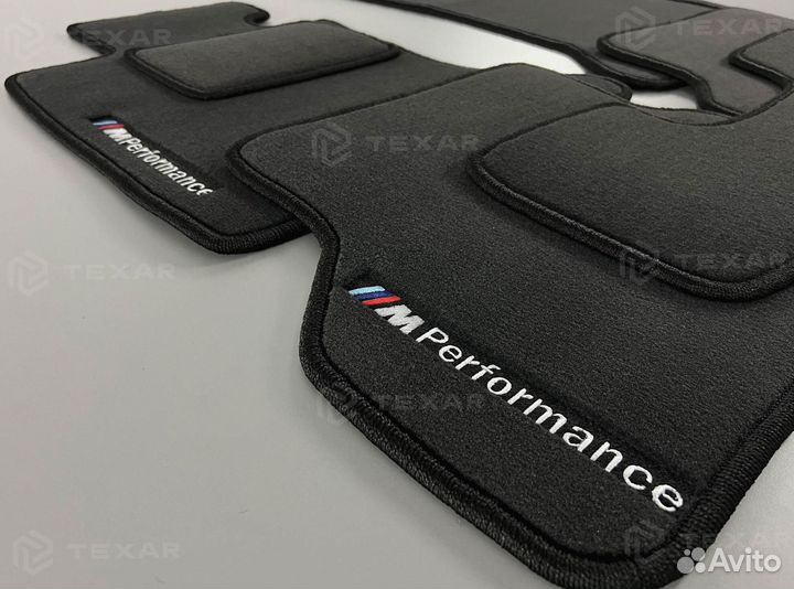 Коврики на BMW 5 V E60 велюровые