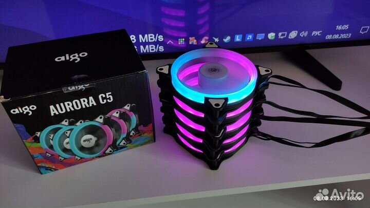 Вентиляторы для пк Aigo aurora C5