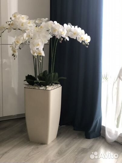 Композиции из копий растений и живые