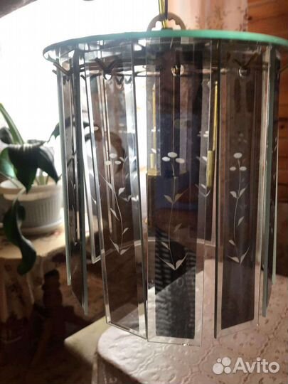 Светильник потолочный подвесной бу