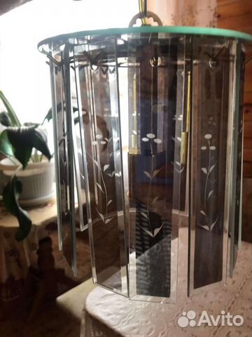 Светильник потолочный подвесной бу