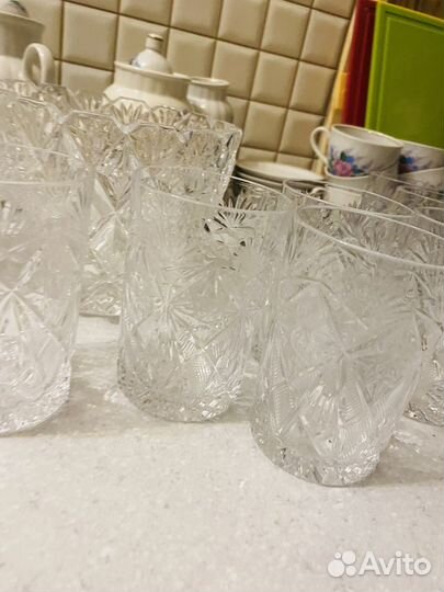 Хрустальная посуда СССР