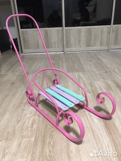 Санки для кукол