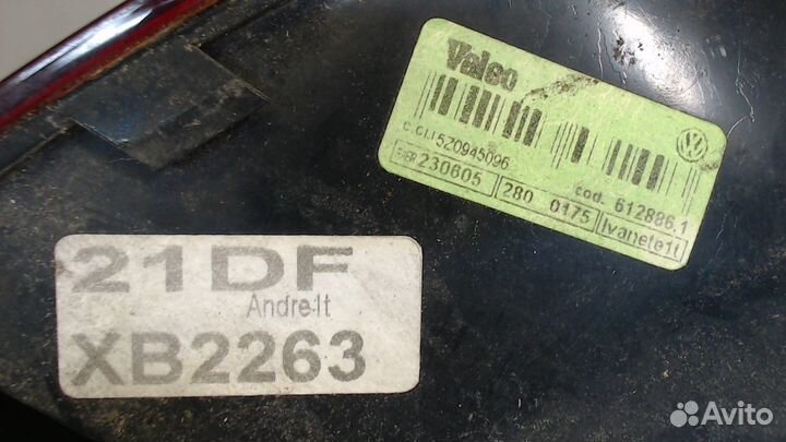 Фонарь (задний) Volkswagen Fox, 2005