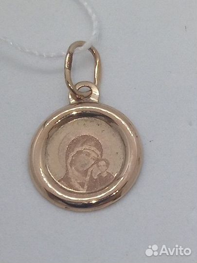 Золотая подвеска