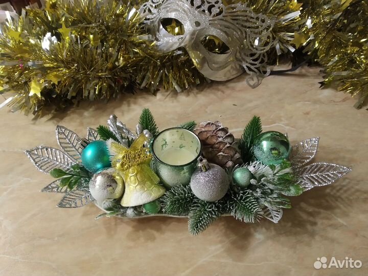 Украшение к столу новогоднее