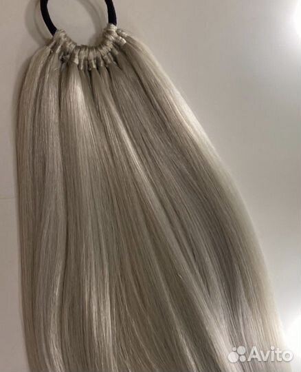 Накладной хвост /хвост на резинке/волосы