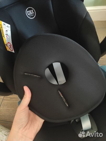 Автолюлька 0+ Cybex Aton Basic cbxc черная