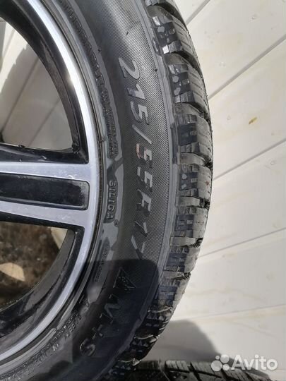 Колеса в сборе r17 зимние