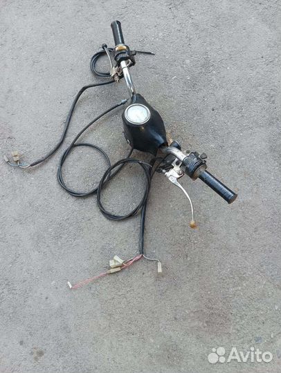 Руль в сборе мотороллер муравей