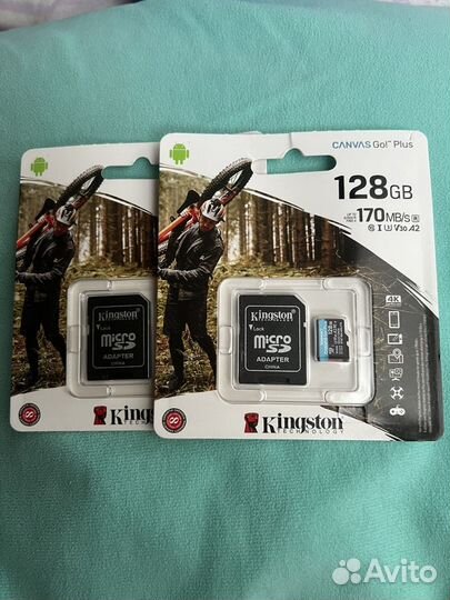 Micro SD kingston 128 GB