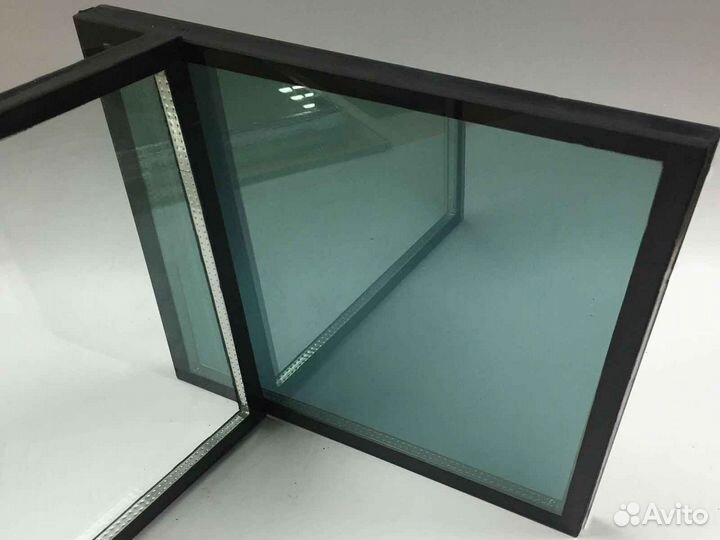 Ремонт окон, стеклопакет обычный RAL39217