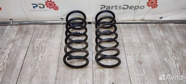 Пружины амортизатора задние задние Volvo V60