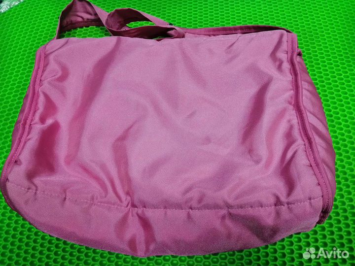 Cумка для детской коляски, розовая