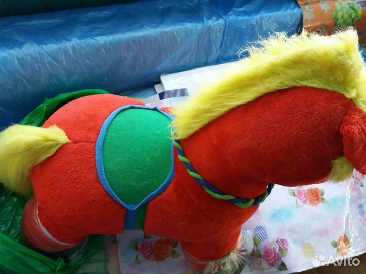 Пазлы. Меховая игрушка конь зонт уличныйд