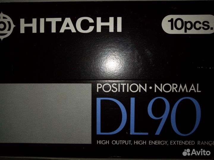 Аудиокассеты Hitachi DL 90