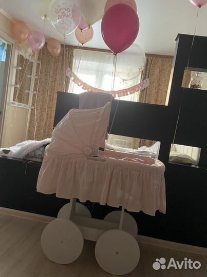 Кроватка люлька для новорожденных