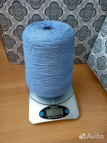 Пряжа в бобинах хлопок