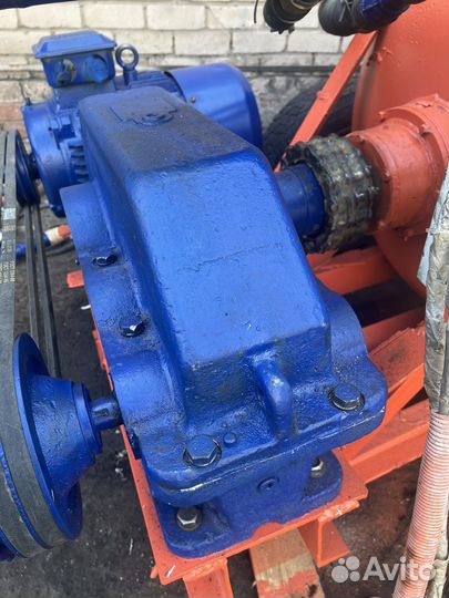 Растворонасос, пневмонагнетатель