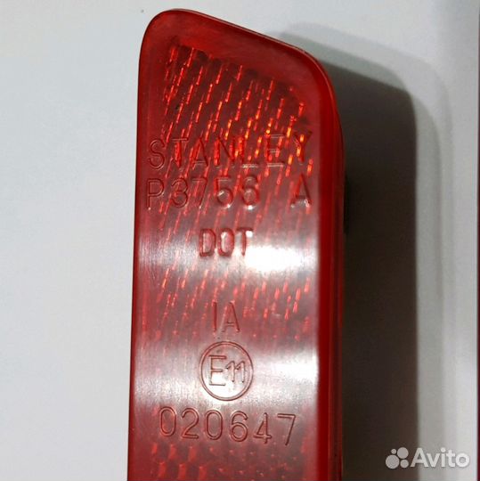 Задние оригинальные катафоты на mazda 3(BK)