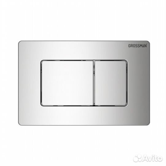 Ком-кт Инст+К-ша Classic Хром Гл+Унитаз GR-4411S