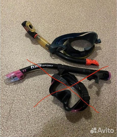 Маска для дайвинга, подводного плавания