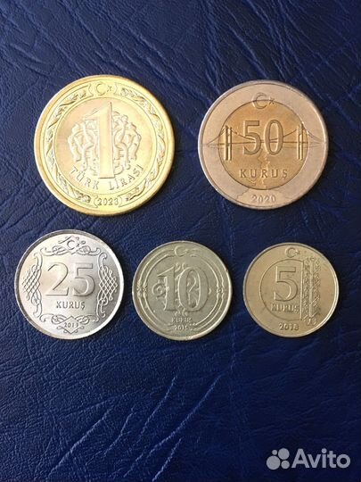 Монеты Турции