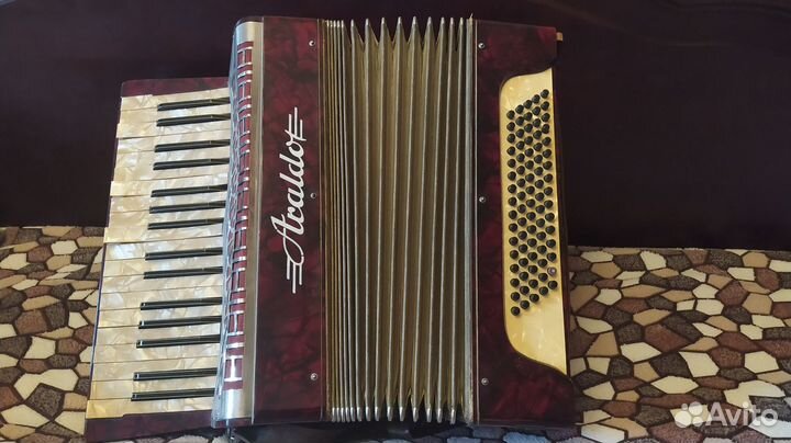 Аккордеон araldo трофейный винтажный