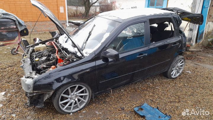 Крыло левое переднее kalina