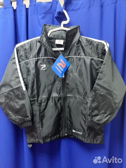 Для футбола Детская на 7-9лет ветровка Patrick