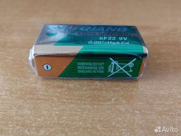 Батарейка Shi Qiang 6f22 9v