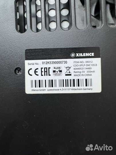 Xilence xk012 подставка для ноутбука с охлаждением