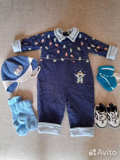 Пакет вещей на мальчика от 0-6 месяцев