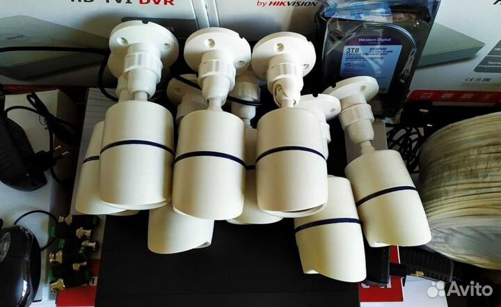 Новые уличные комплекты видеонаблюдения на 1-16кам