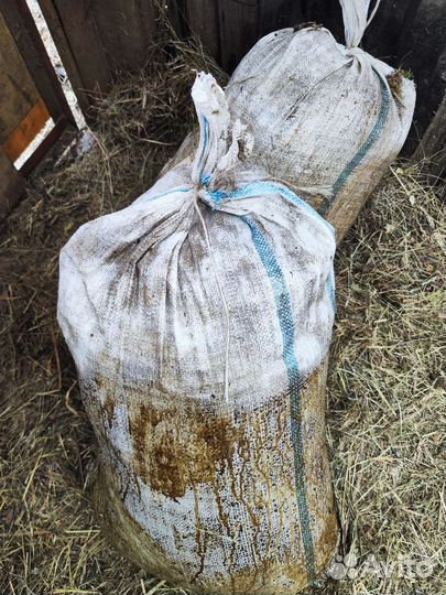 Навоз коровий в мешках