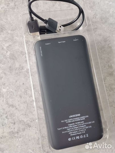 Power bank Uniscend 10 000 mAh