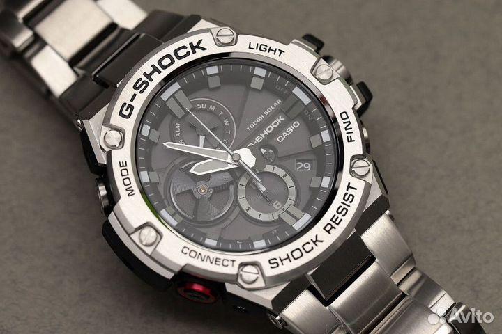 Casio G-shock GST-B100d-1A Bluetooth 4.0 сол.бат