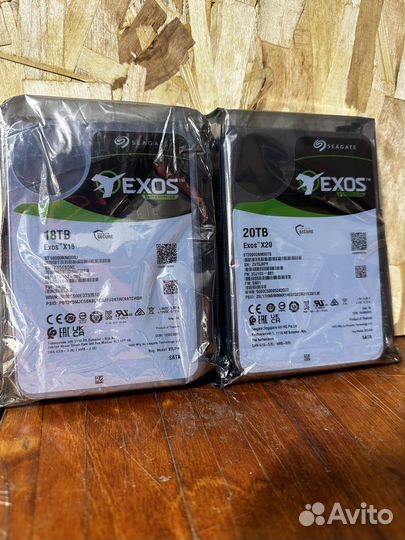 Жесткие диски 12-20 тб Seagate Exos