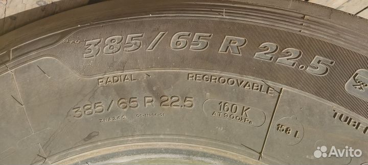 Грузовые шины Michelin 385/65 R22.5 бу