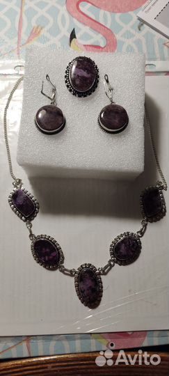 Комплект из чароита