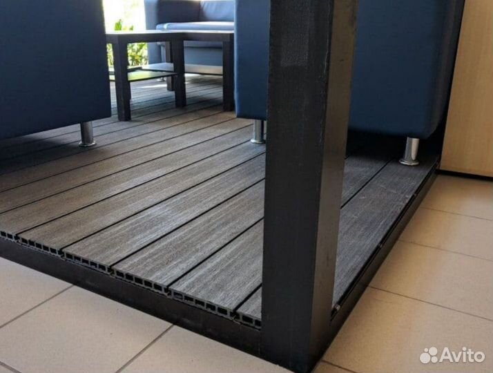 Террасная доска с тиснением 2D