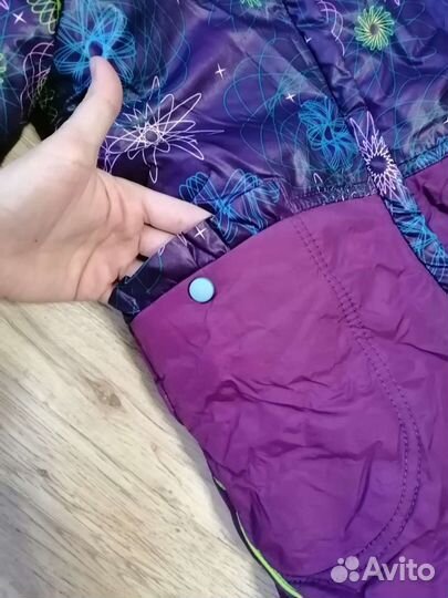 Зимний комбинезон для девочки 80