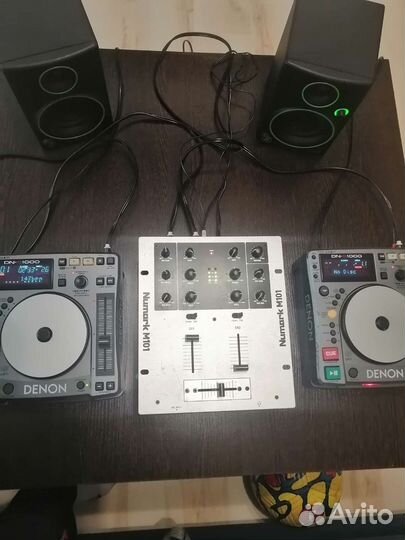 Dj контроллер denon